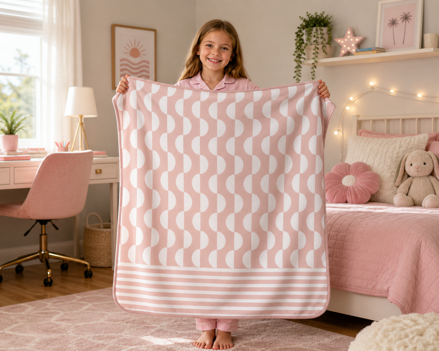 Blush Tide Blanket