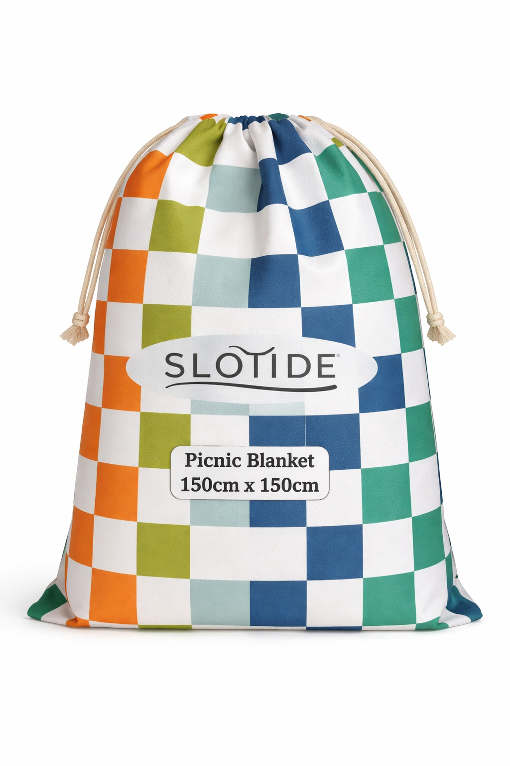 Coastal Blocks Picnic Blanket