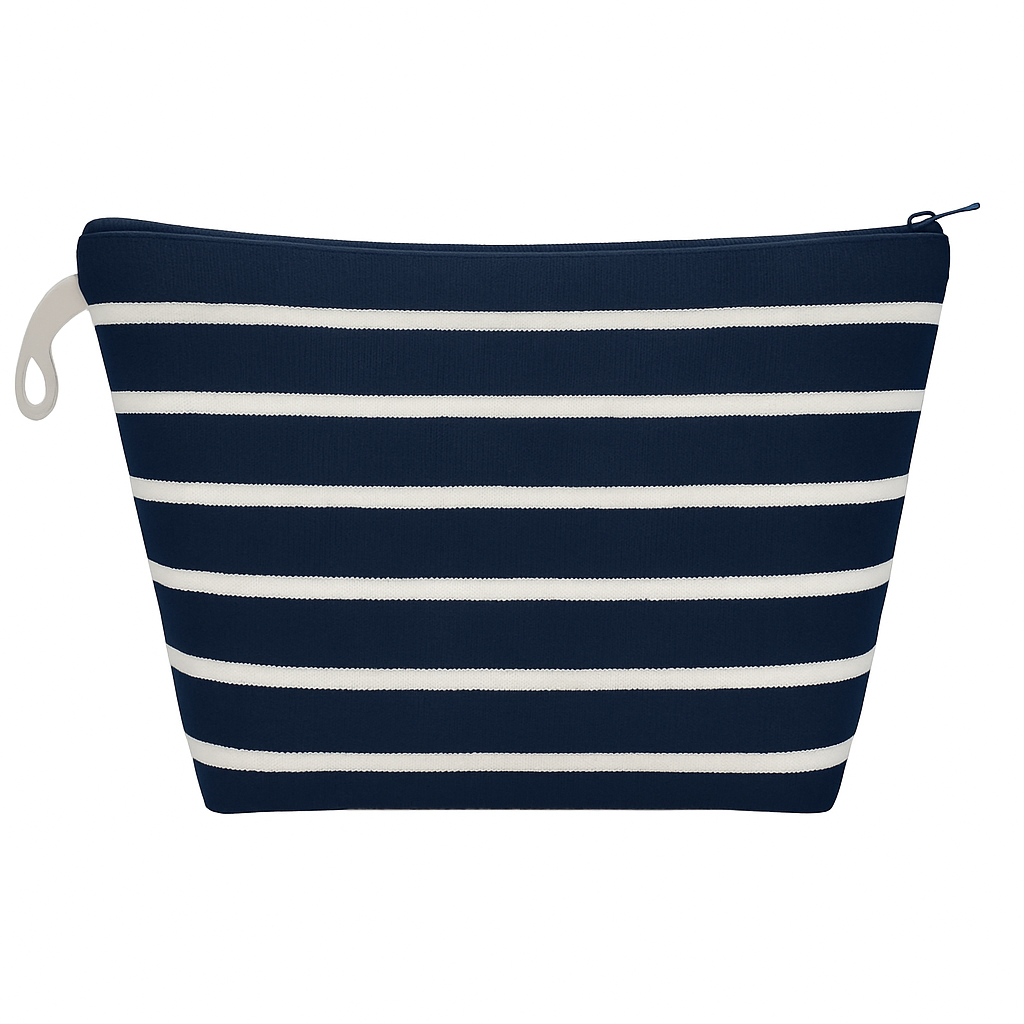 Navy Classic Zip Pouch
