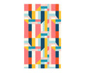Blockscape Beach Towel