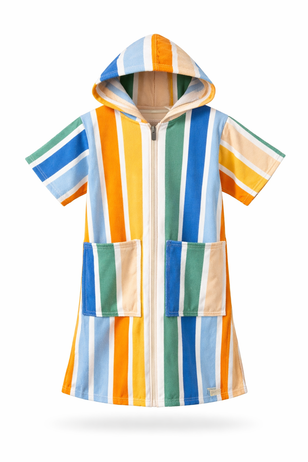 Coastal Stripes Hooded Towel