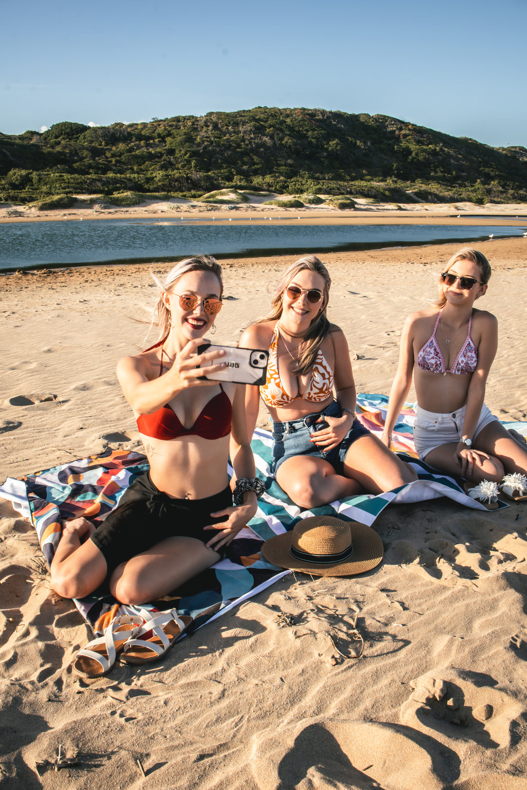 Ocean Stripes Beach Towel