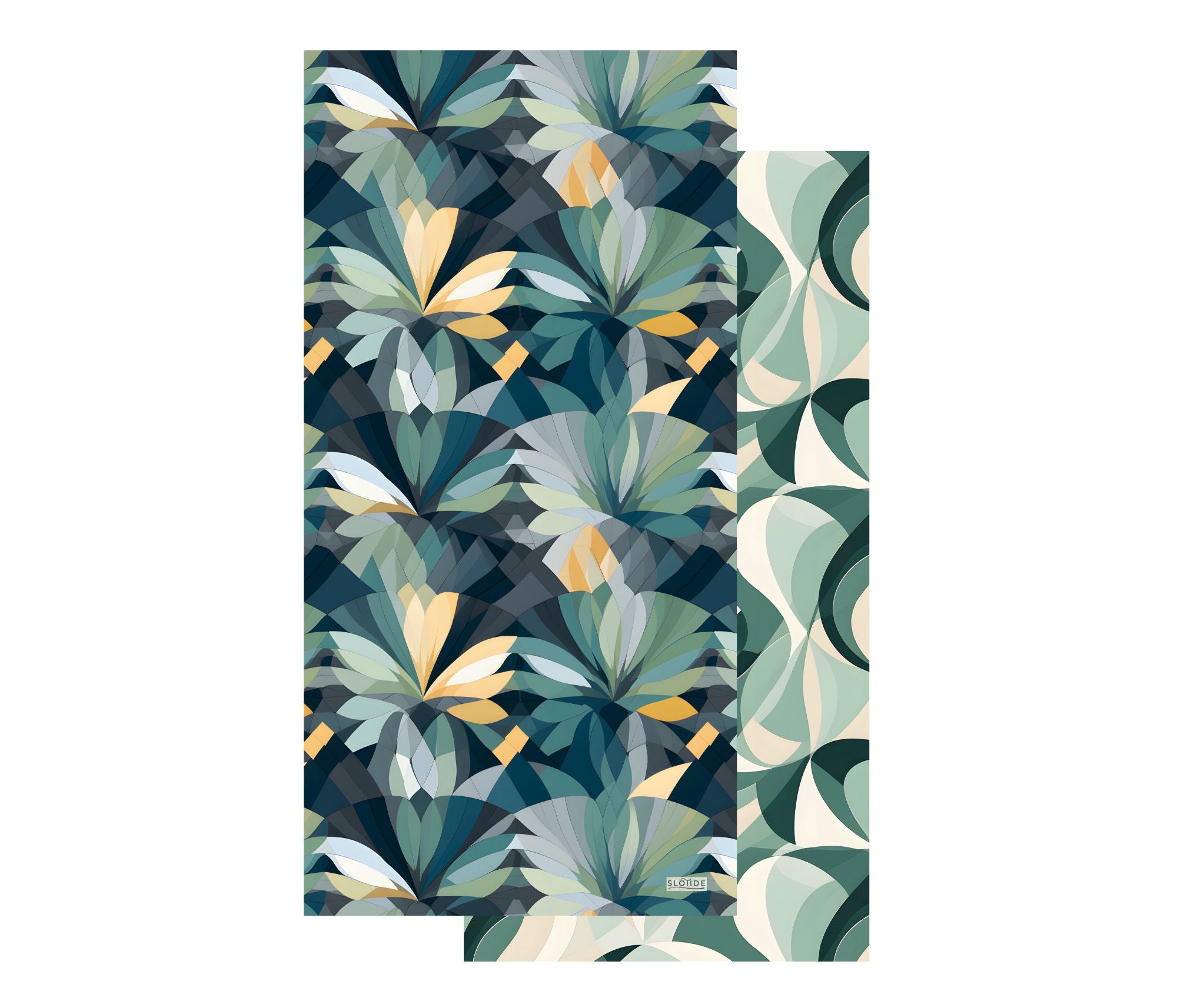 Ocean Mosaic Beach Towel