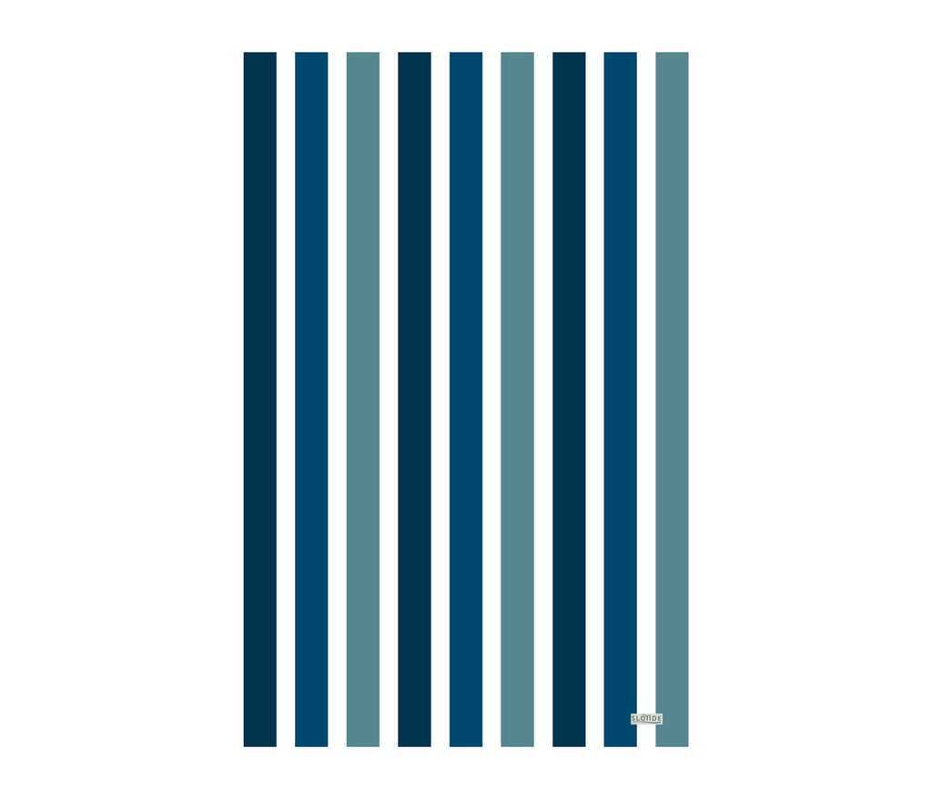 Ocean Stripes Beach Towel