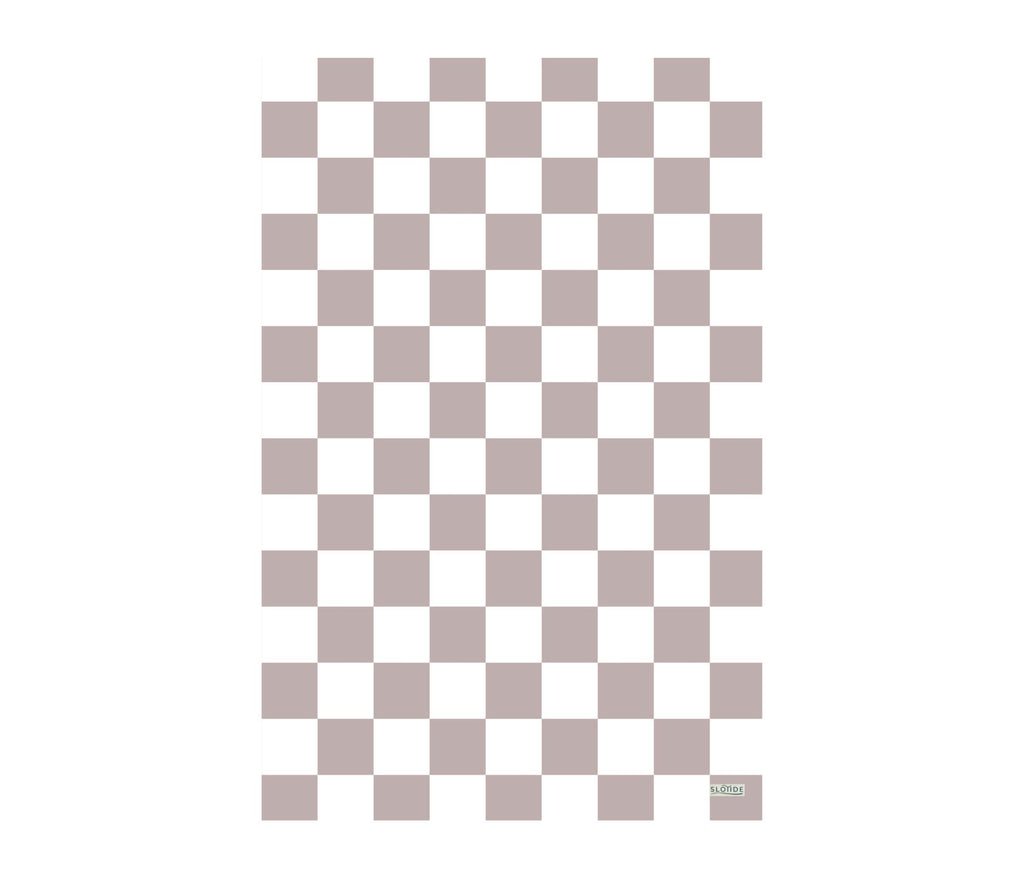 Pink Blocks Beach Towel