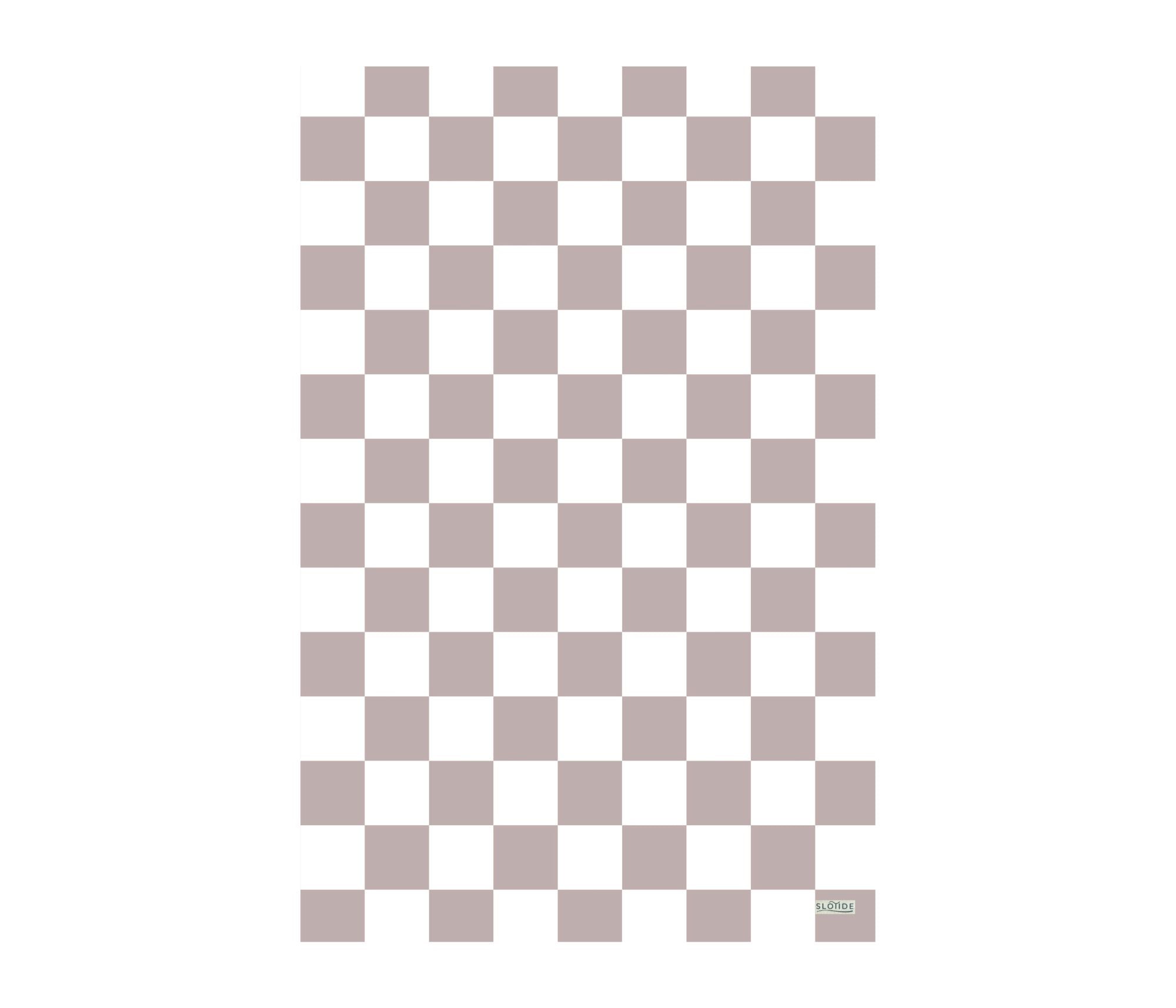 Pink Blocks Beach Towel