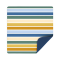 Coastal stripes Picnic Blanket