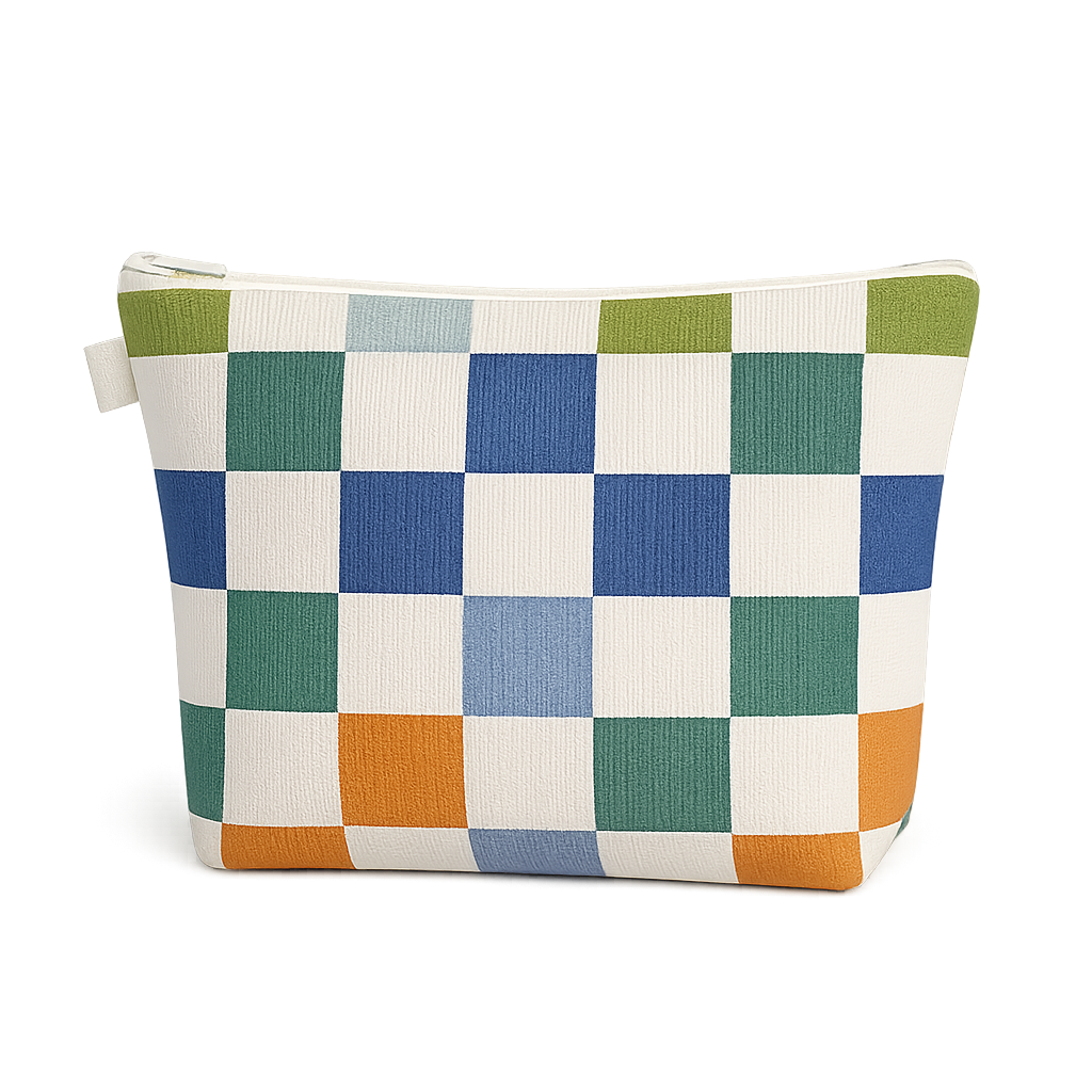 Coastal Stripe Classic Zip Pouch