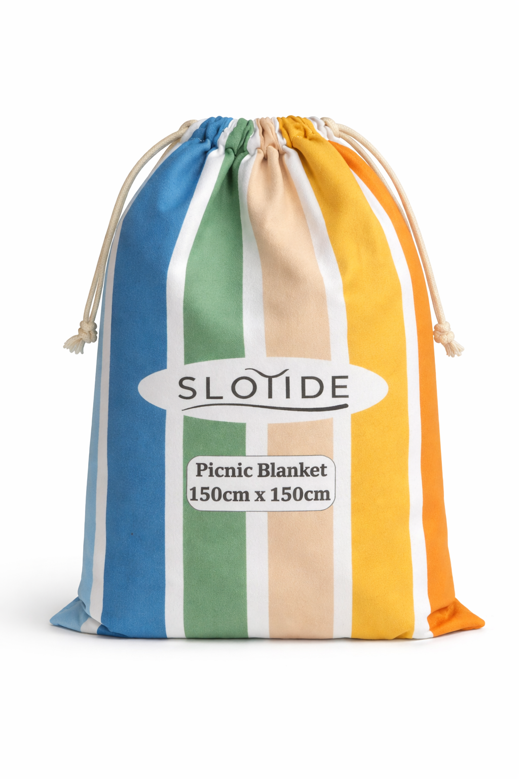 Coastal stripes Picnic Blanket