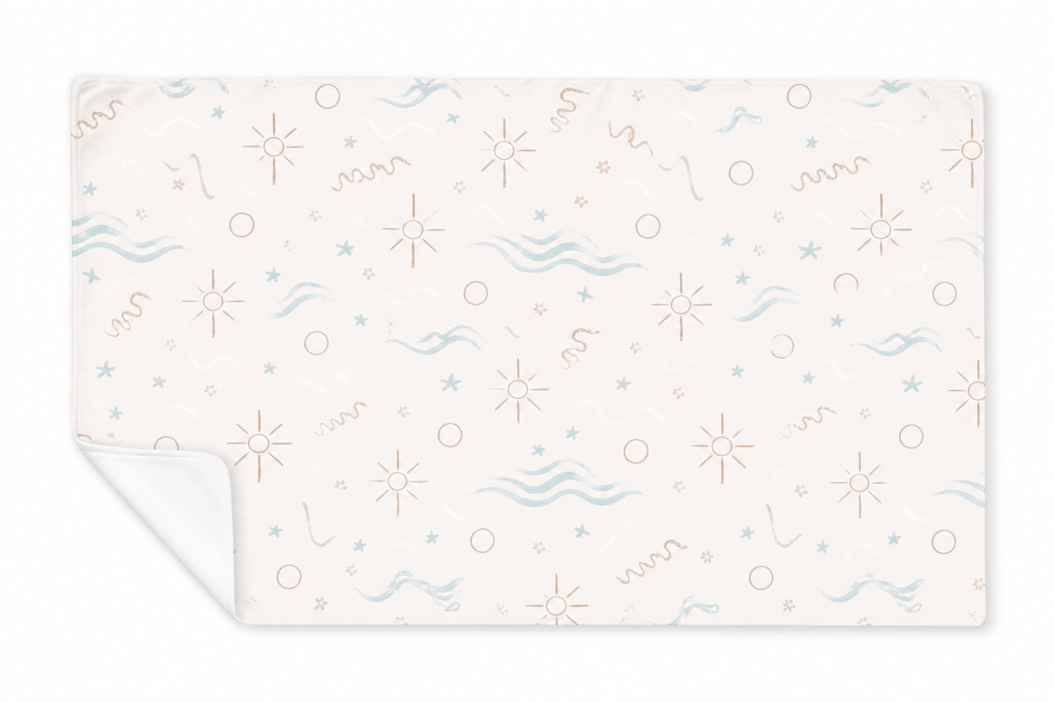 Seaside Sketch Blanket