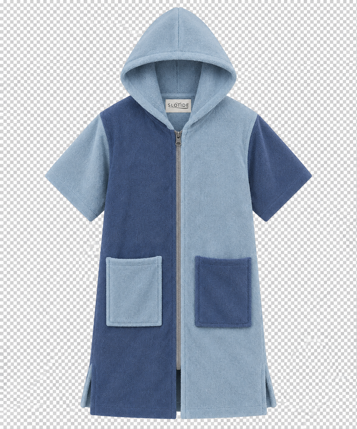 Sky Blue Duo Hooded Towel