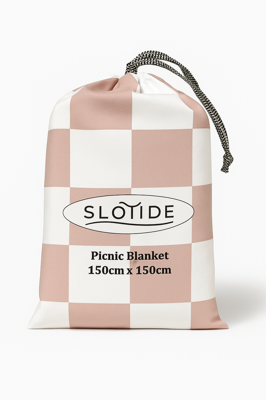 Pink Blocks Picnic Blanket